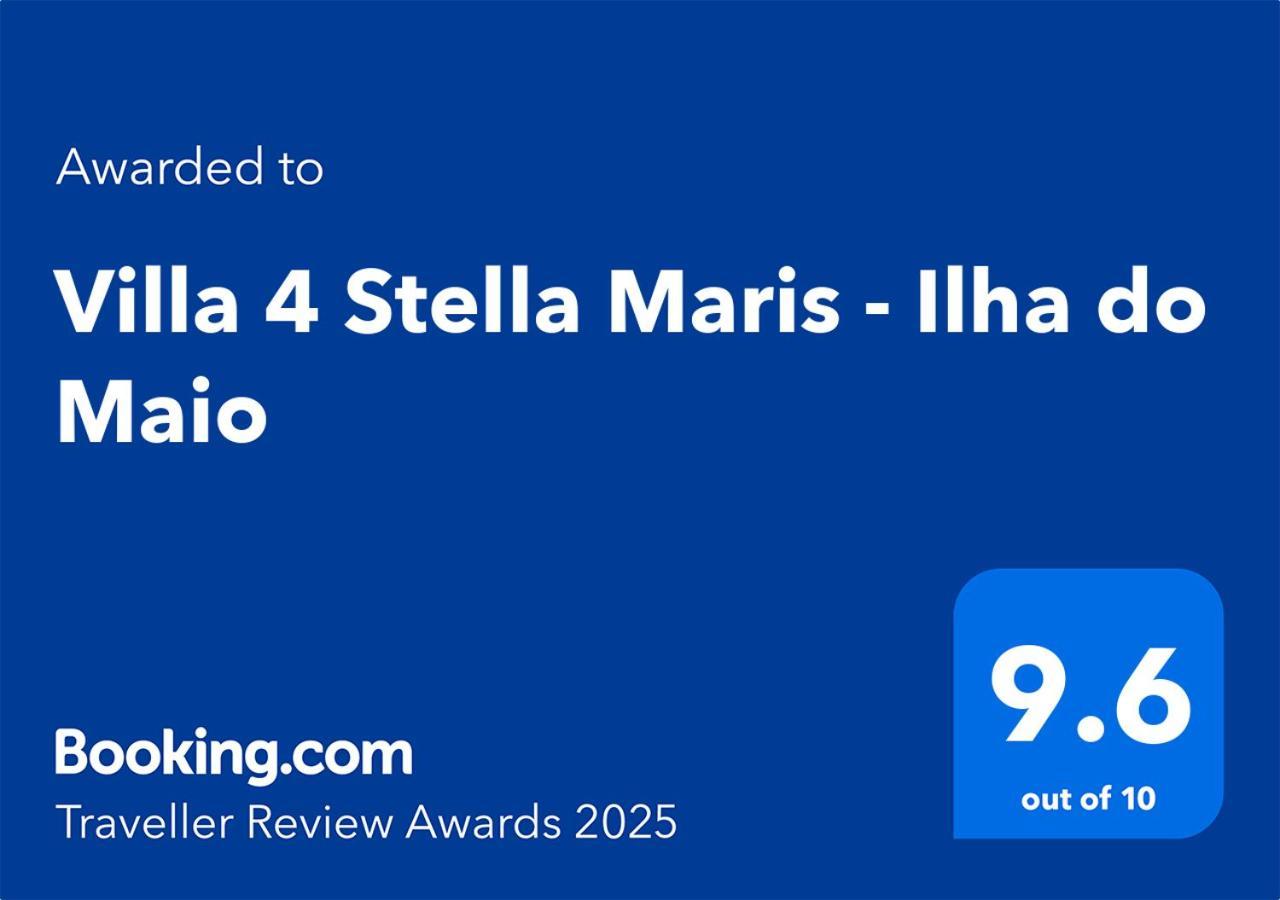 Villa 4 Stella Maris - Ilha Do Maio Cidade do Maio المظهر الخارجي الصورة